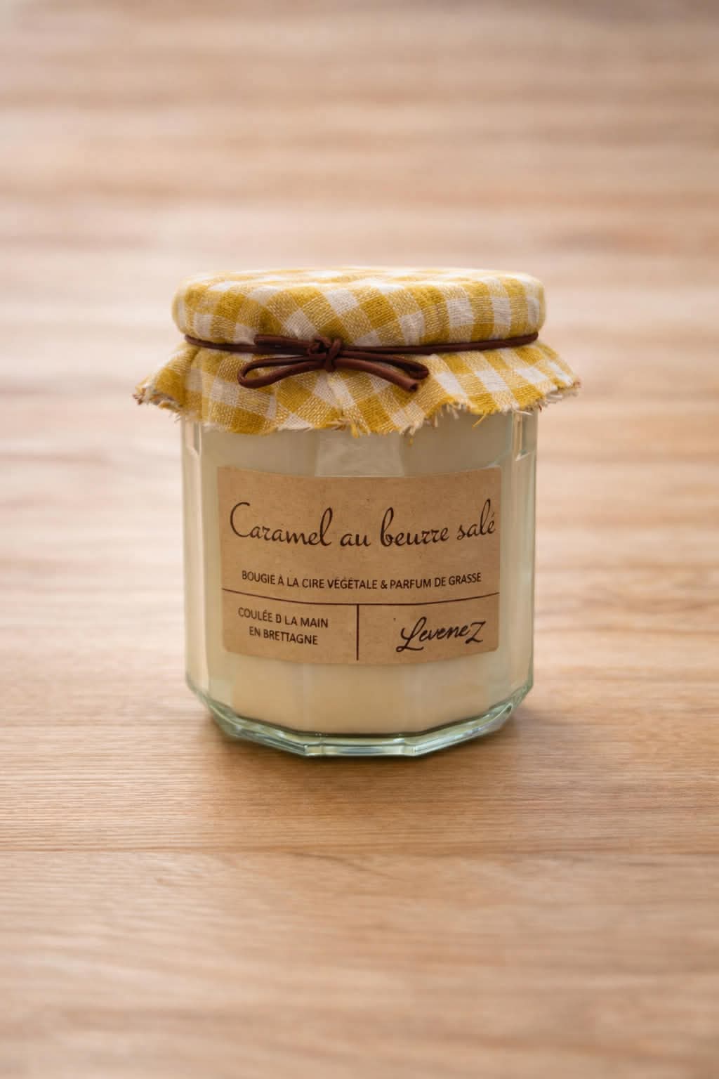 Bougie caramel au beurre salé