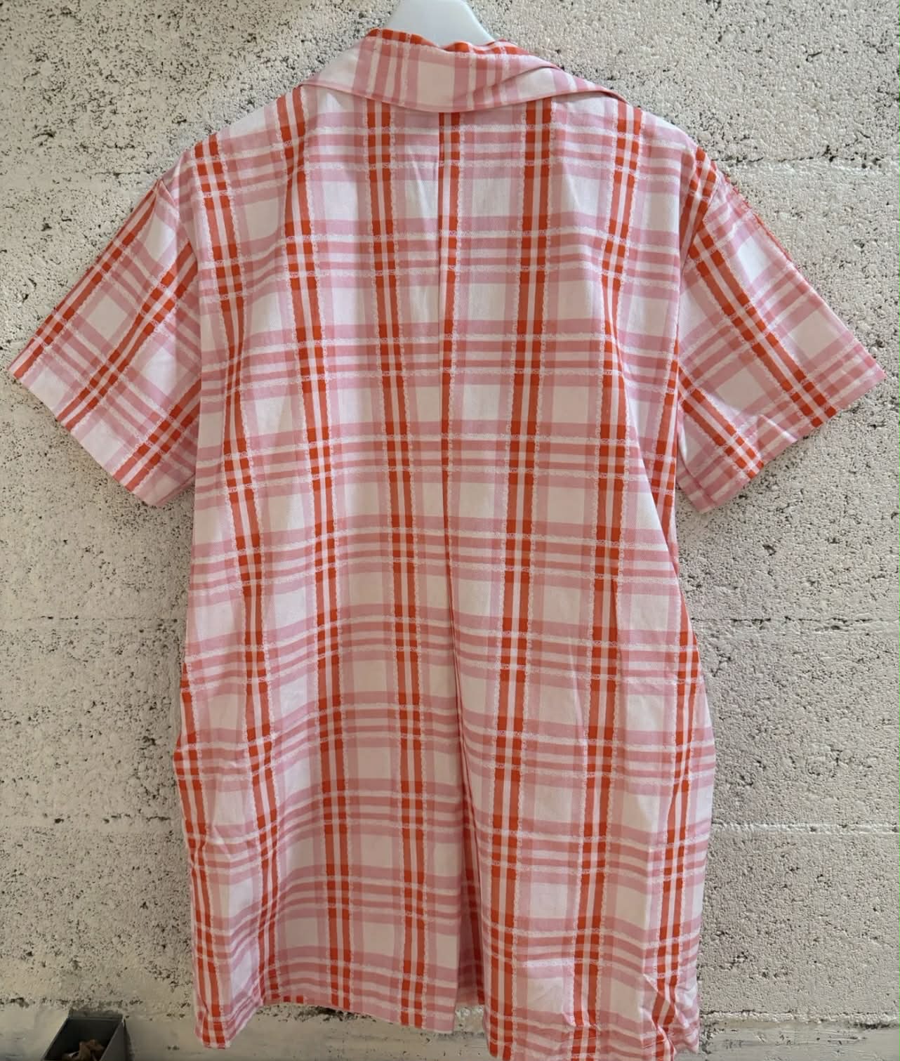 Combishort carreaux Sophia