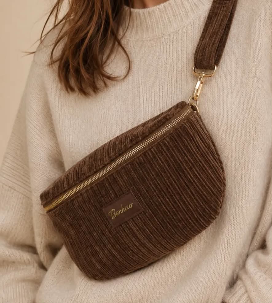Sac banane Alba – Chocolat