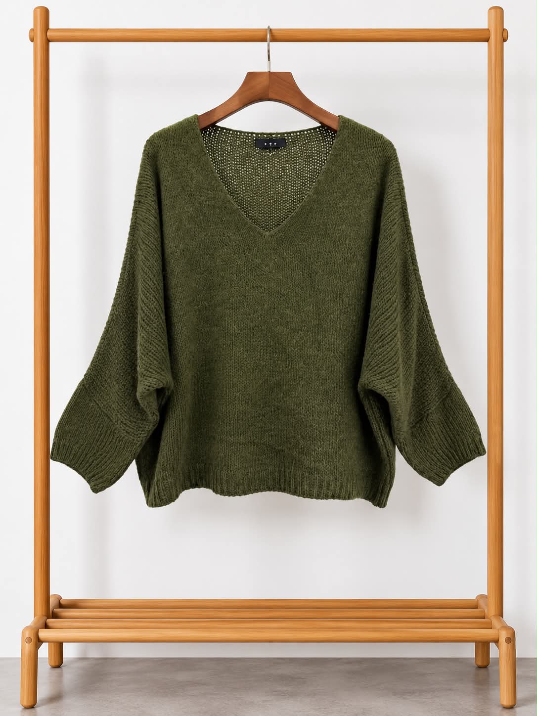 Pull ALBA – Maille kaki