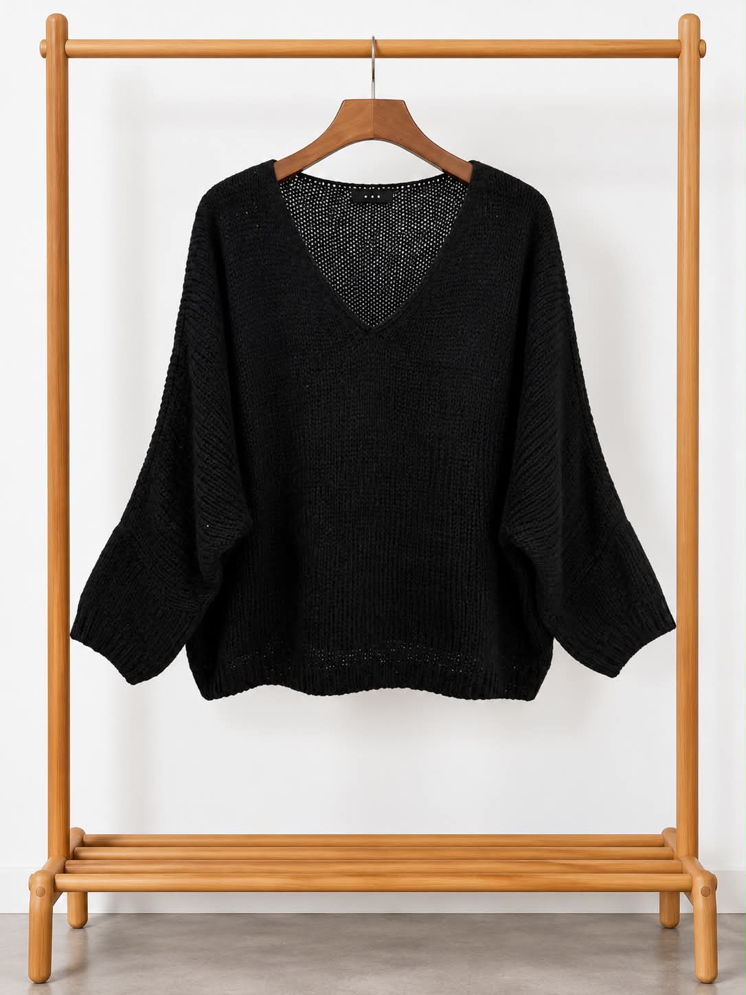 Pull ALBA – Maille Noir