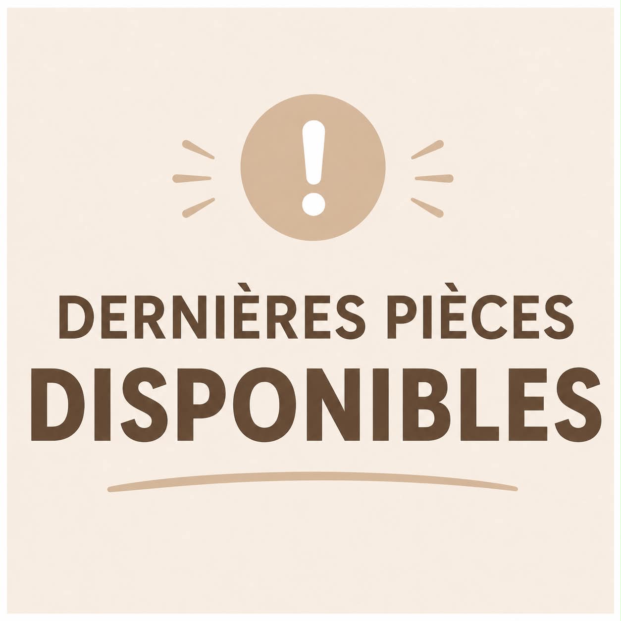 Dernières pièces