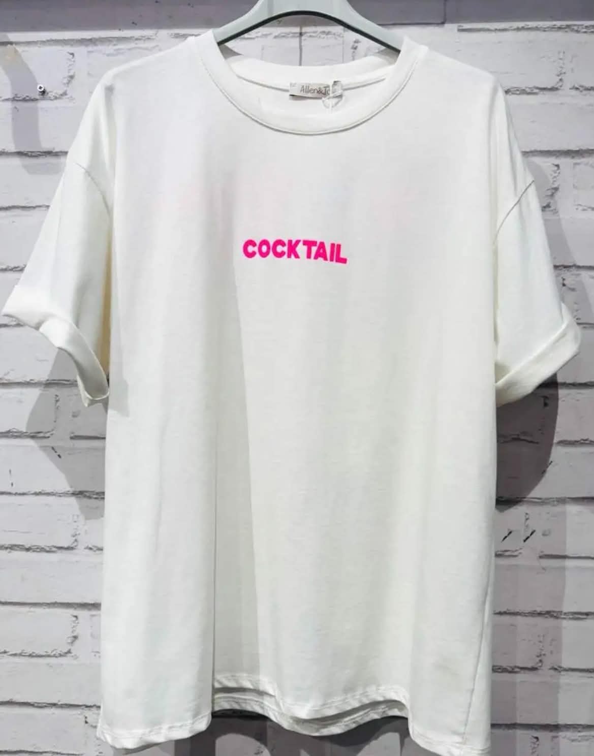 TEE-SHIRTS COKTAIL