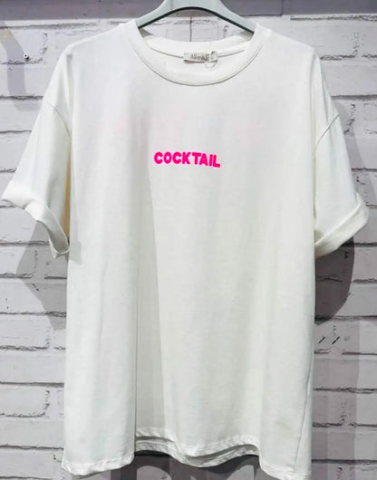 TEE-SHIRTS COKTAIL