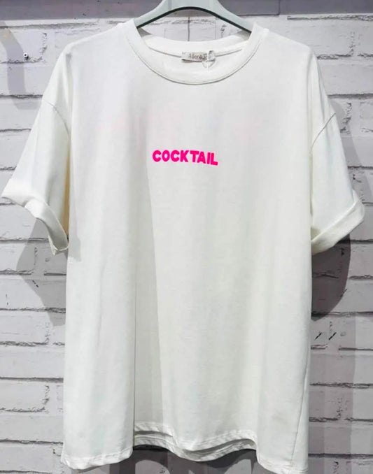 TEE-SHIRTS COKTAIL