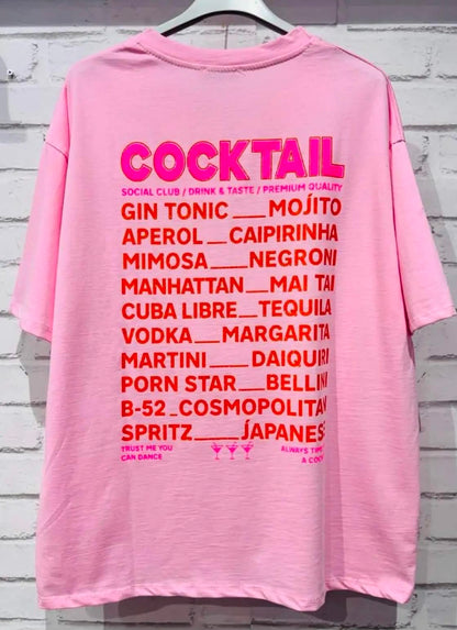 TEE-SHIRTS COKTAIL