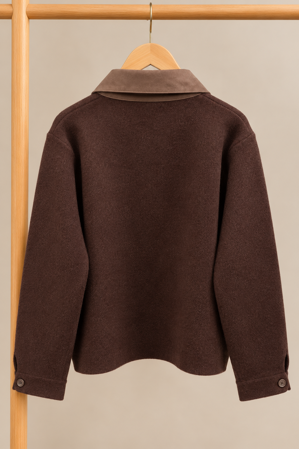 Gilet Camille – Chocolat