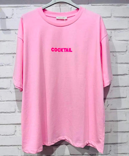 TEE-SHIRTS COKTAIL