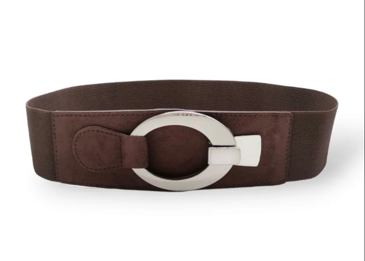 Ceinture Clara – Marron chocolat