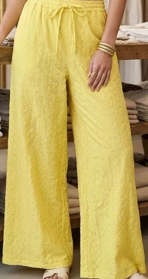 Pantalon Justine jaune