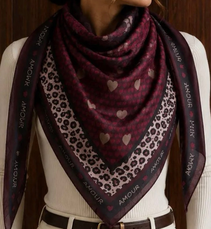 Foulard IRIS – Bordeaux