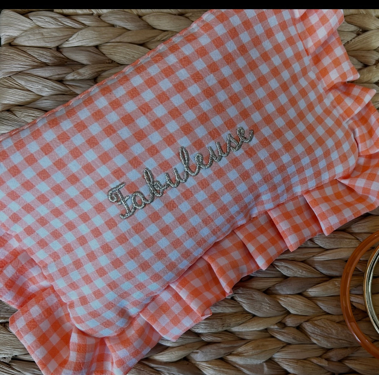 Pochette fabuleuse orange