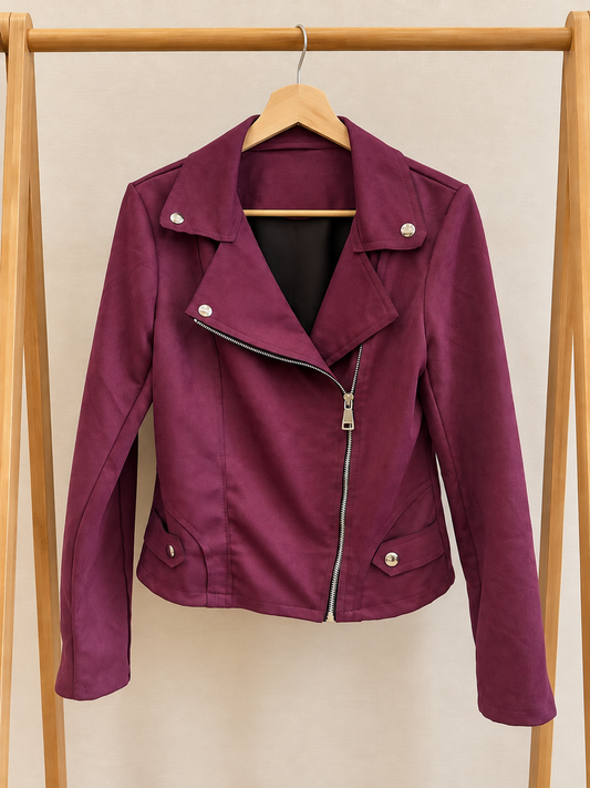 Veste Perfecto LIVIA – Prune