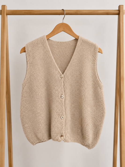 Gilet Lou-Beige