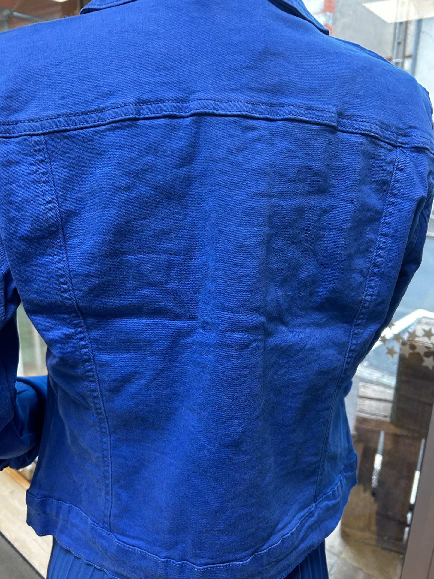 Veste Nathalie Bleu bic