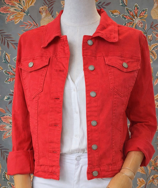 Veste Nathalie rouge