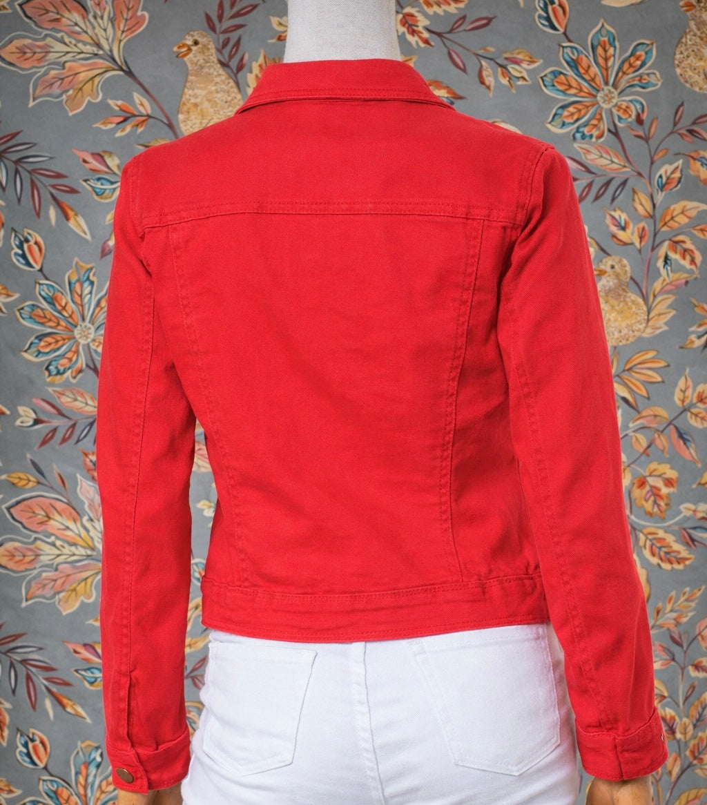 Veste Nathalie rouge