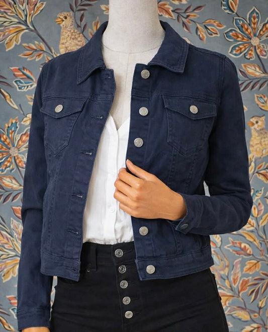Veste Nathalie bleu marine