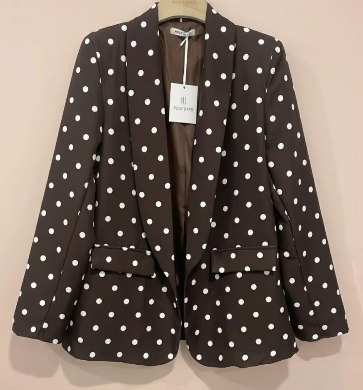 Veste pois chocolat