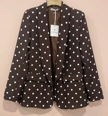 Veste pois chocolat
