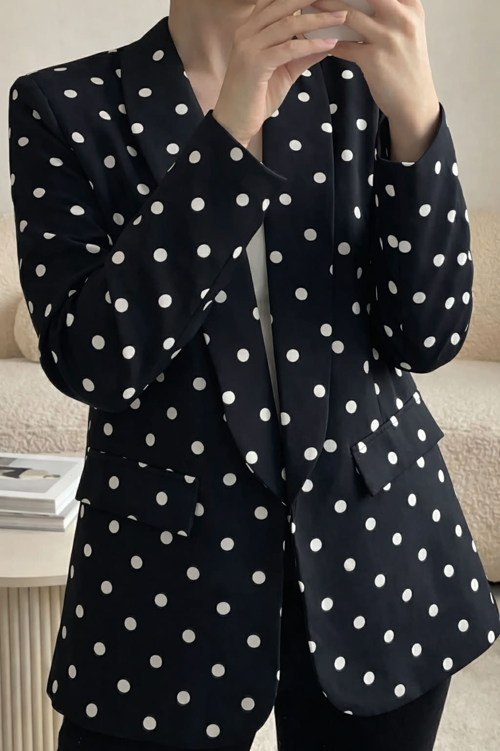 Veste pois noir
