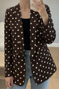 Veste pois chocolat