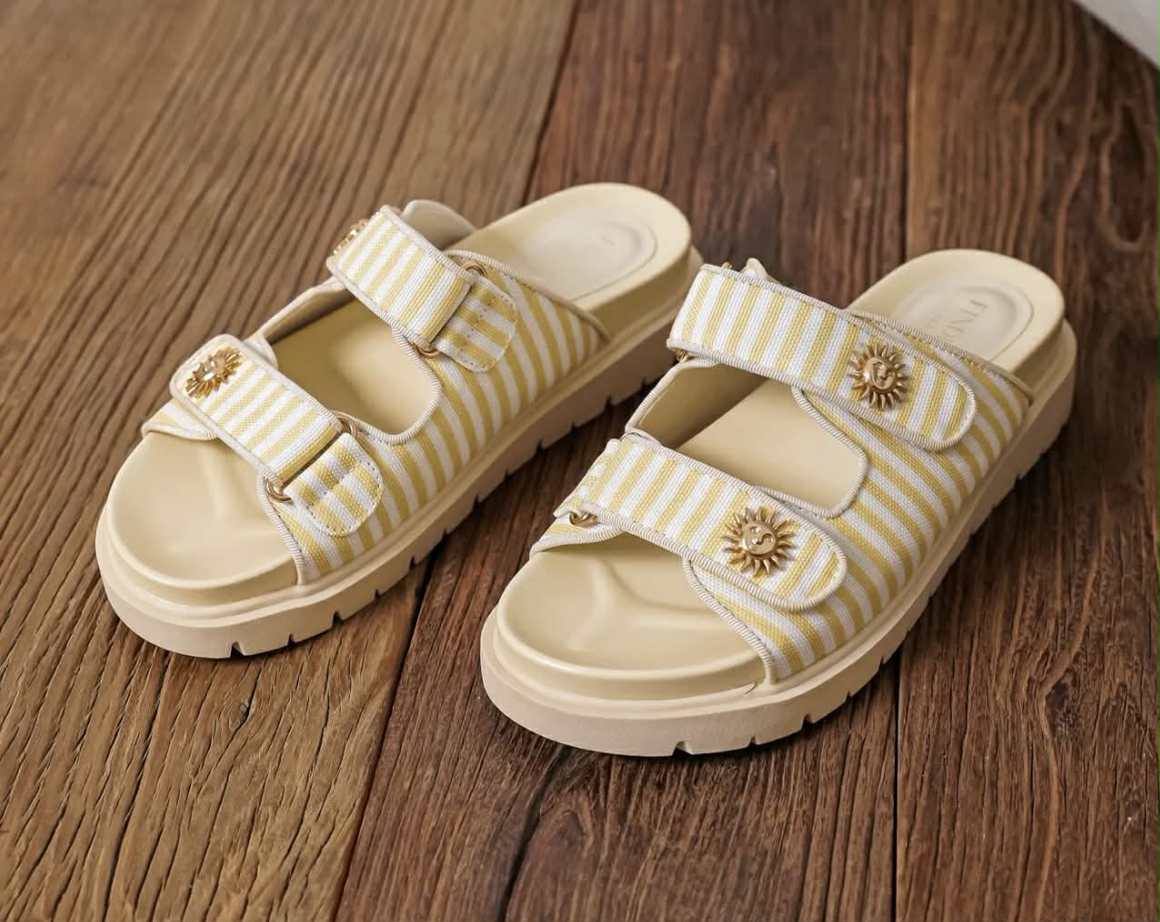 Sandales Daisy Jaune