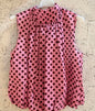 Top dos nu Hélène rose/bordeaux