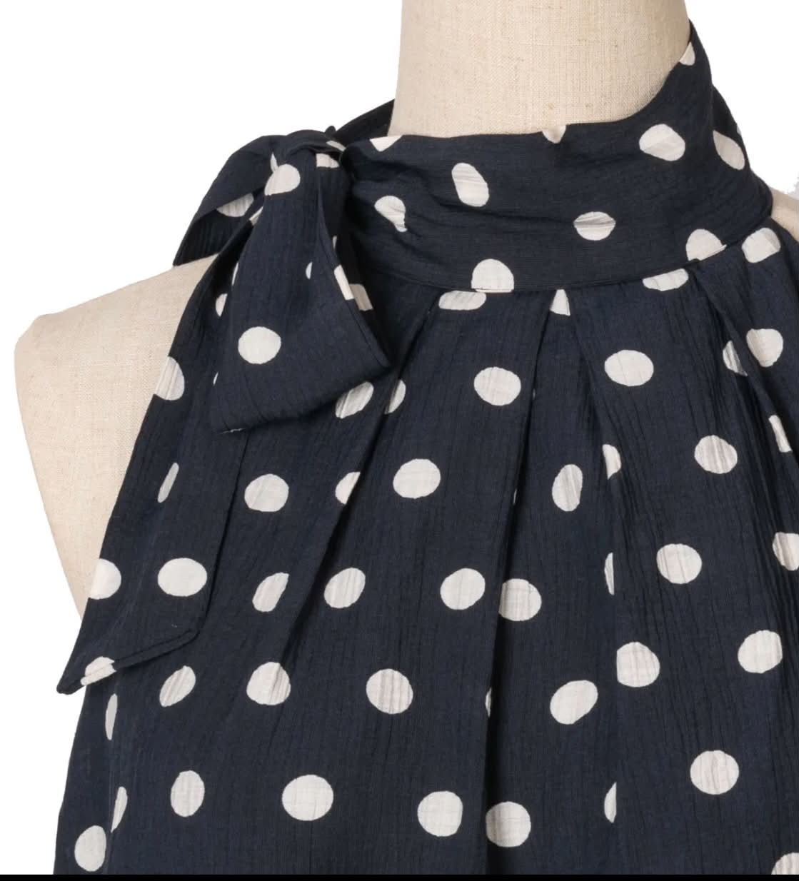 Top Paola bleu marine