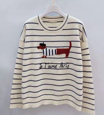 Pull Chloé – Marinière Teckel Paris