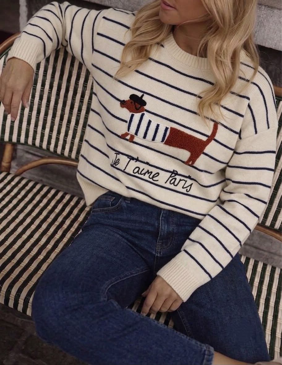 Pull Chloé – Marinière Teckel Paris