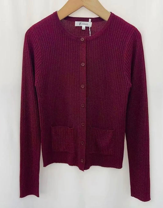 Gilet Camille – Bordeaux