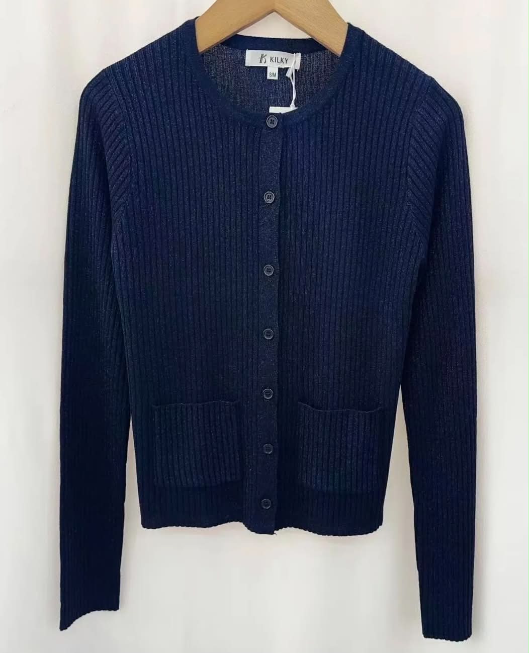 Gilet Camille – Bleu marine