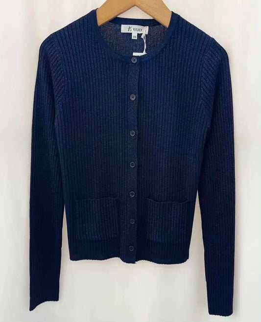 Gilet Camille – Bleu marine
