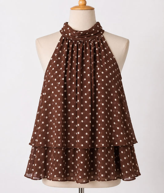 Blouse Chloé Chocolat