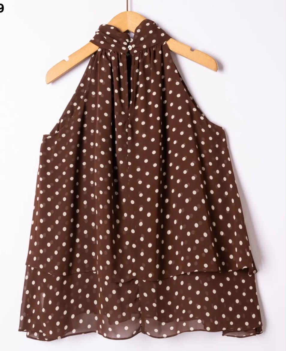 Blouse Chloé Chocolat