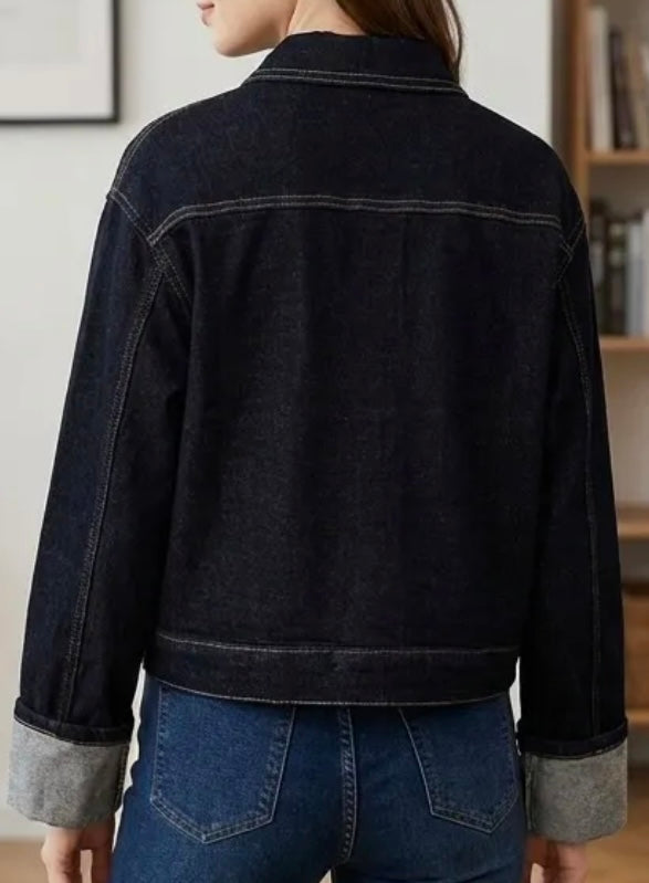 Veste en denim oversize “Luna”