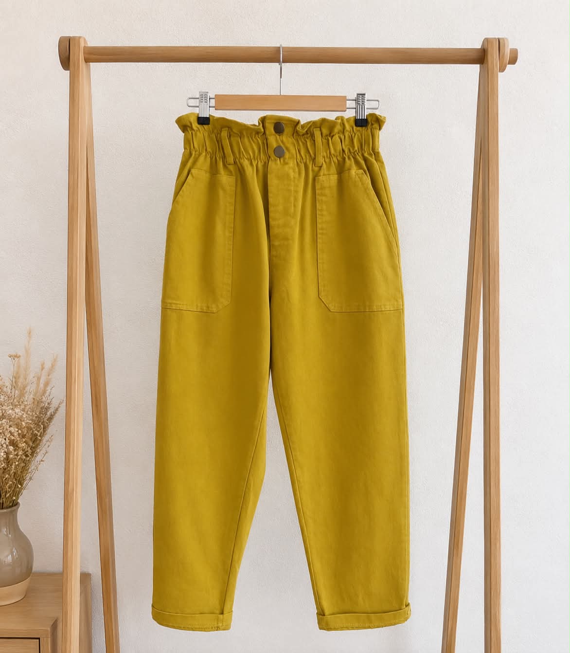 Pantalon April Moutarde