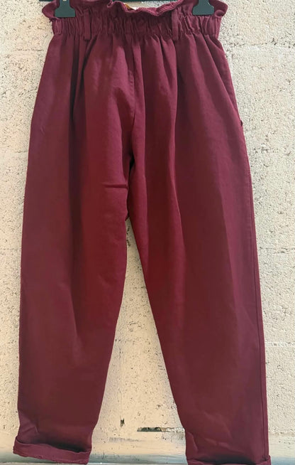Pantalon April Bordeaux