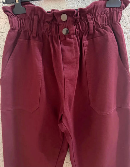 Pantalon April Bordeaux