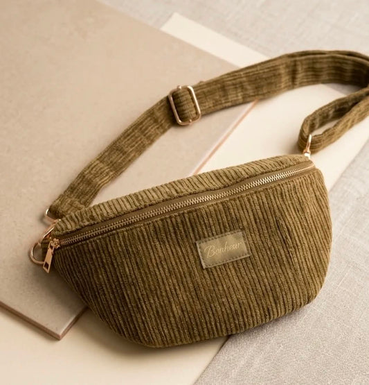 Sac banane Maddy-Kaki