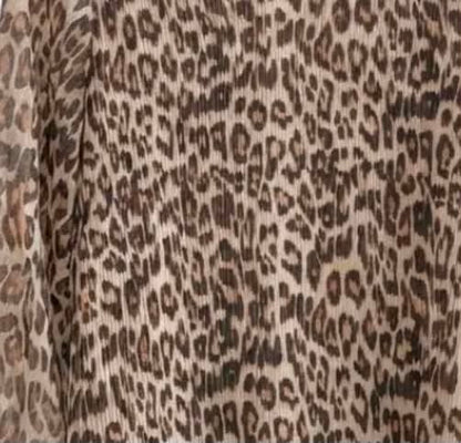 Robe Alba – Imprimé Léopard