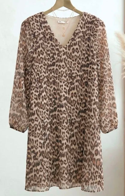 Robe Alba – Imprimé Léopard