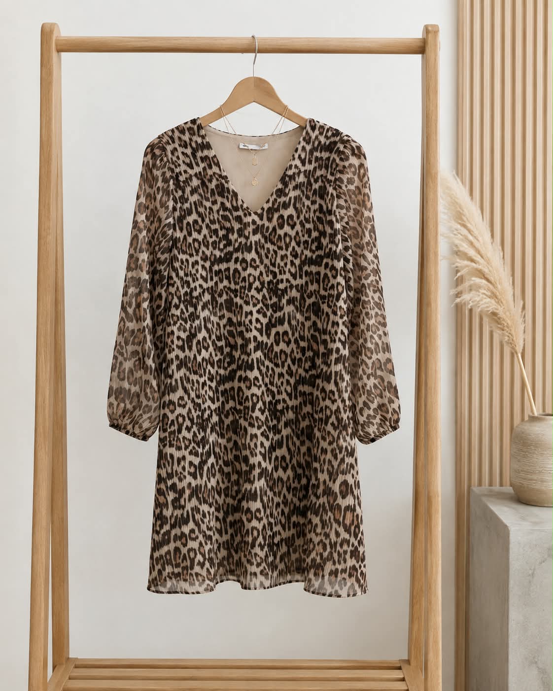 Robe Alba – Imprimé Léopard