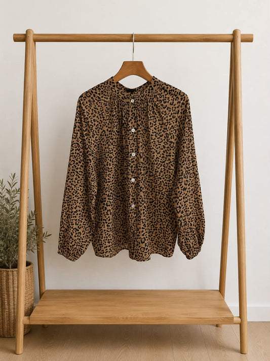 Blouse Alba – Léopard