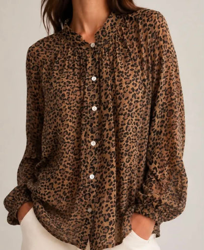 Blouse Alba – Léopard