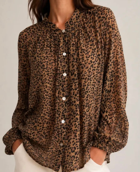 Blouse Alba – Léopard