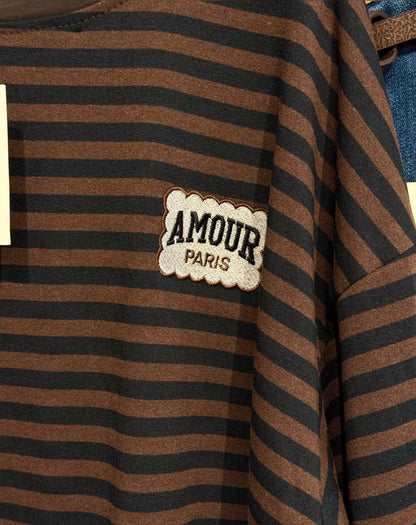 Marinière Romy – Choco & Noir