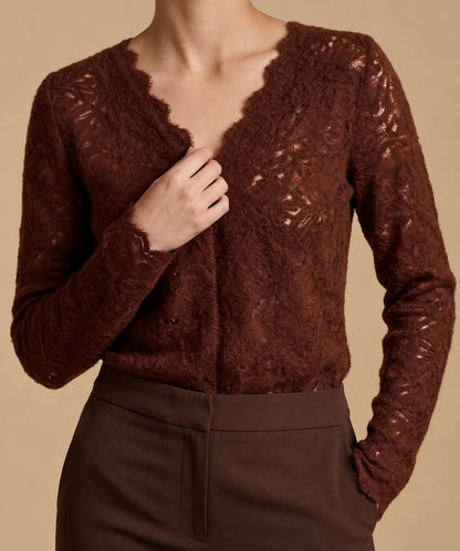 Blouse Giulia choco
