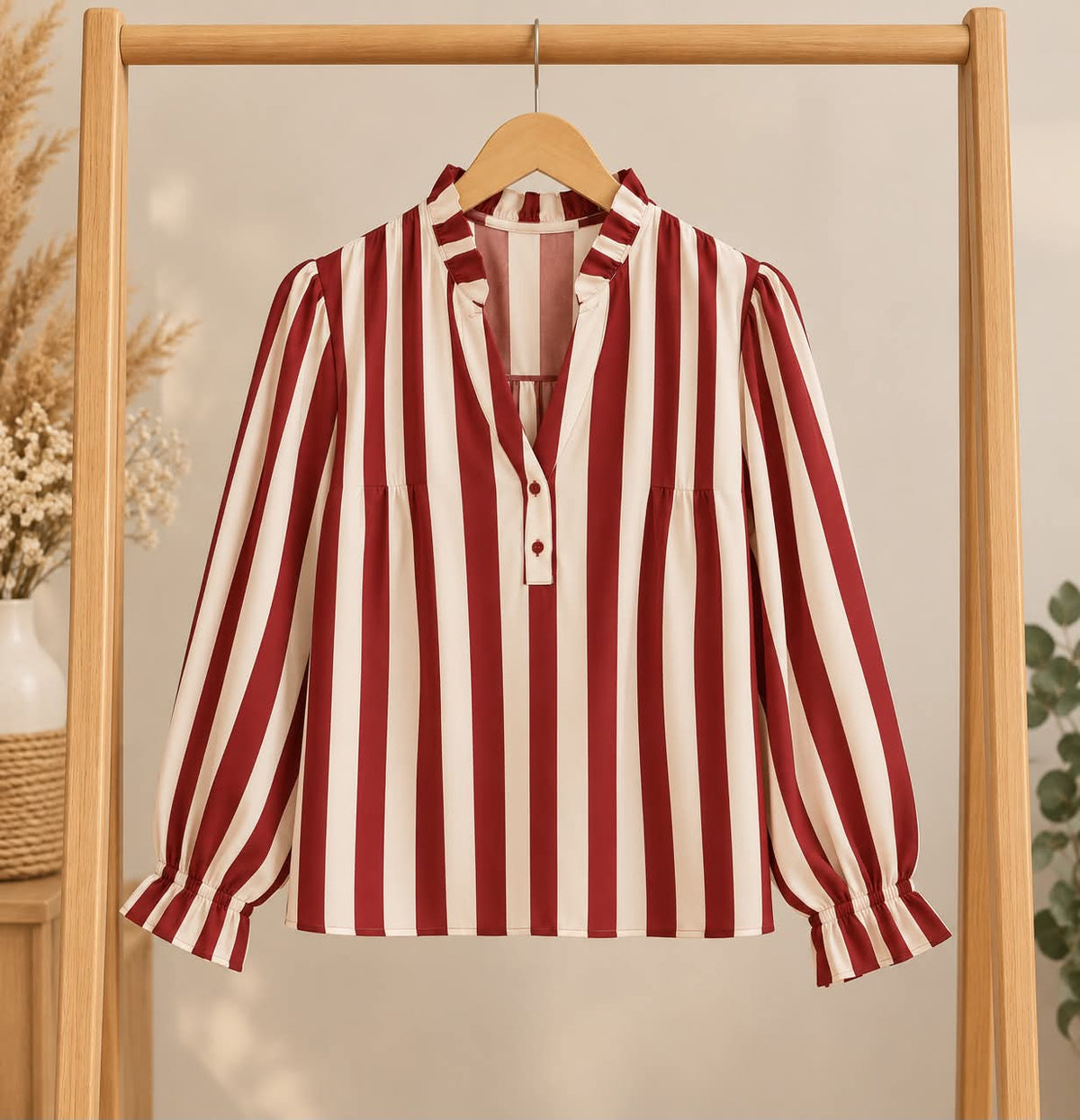 Blouse Clémence Bordeaux